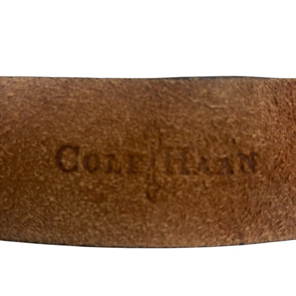COLE HAAN  Men’s Genuine Leather Belt in Dark Brown Size 36 - Picture 7 of 8